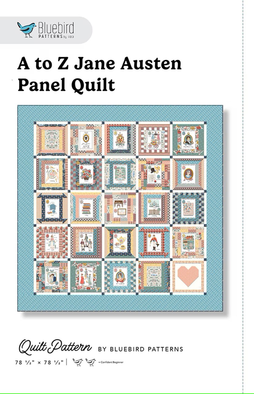 Riley Blake Designs Jane Austen A to Z Quilt Pattern P100-ATOZJANE